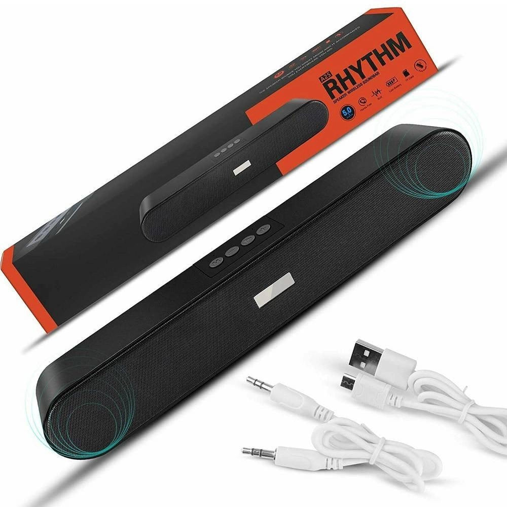 Trade Shop - Mini Soundbar Speaker Cassa Altoparlante Bluetooth 5.0 Km-a25 Wireless -