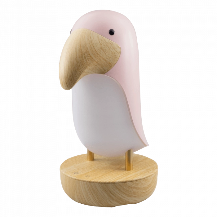 Mary's Lampada Notte Tukan RGBW Bluetooth Rosa 2,7W