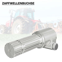 Boccola albero cardanico 160mm Attacco scanalato 8-32x38x6 per albero uscita 1 3/8" 21D Trattore