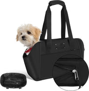 Scatola di trasporto morbida per cani e gatti - borsa con cinture di sicurezza per passeggiate e viaggi