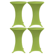 Copritavoli Elastici 4 pz 70 cm Verde cod mxl 52318