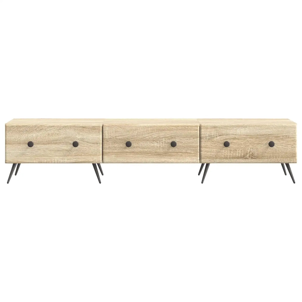 Mobile TV Rovere Sonoma 147 x 34,5 x 30 cm Legno ingegnerizzato