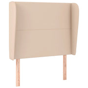 Testiera | Testata ad Orecchio Cappuccino 93x23x118/128 cm in Similpelle