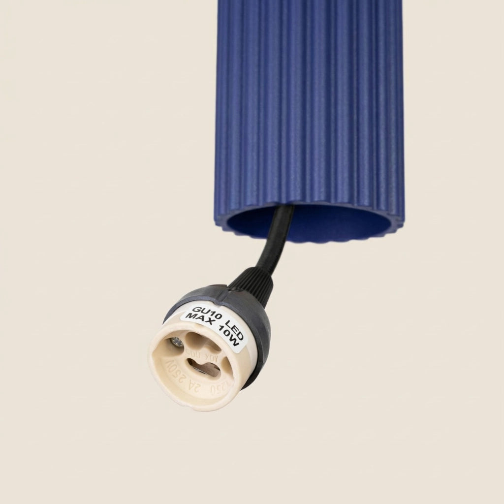 Lampada a sospensione KARBON 2 oltremare