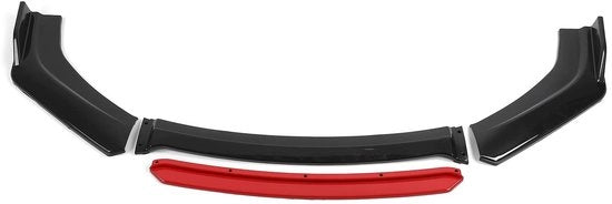 Protezione Anteriore Demping Funzione - Materiale PP - Sostituzione Universale - Spoiler Anteriore - Resistente agli Impatti - Duraturo - Bumper Anteriore