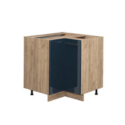 Vicco Mobili da cucina  Blu scuro lucido 80.5 cm senza piano di lavoro