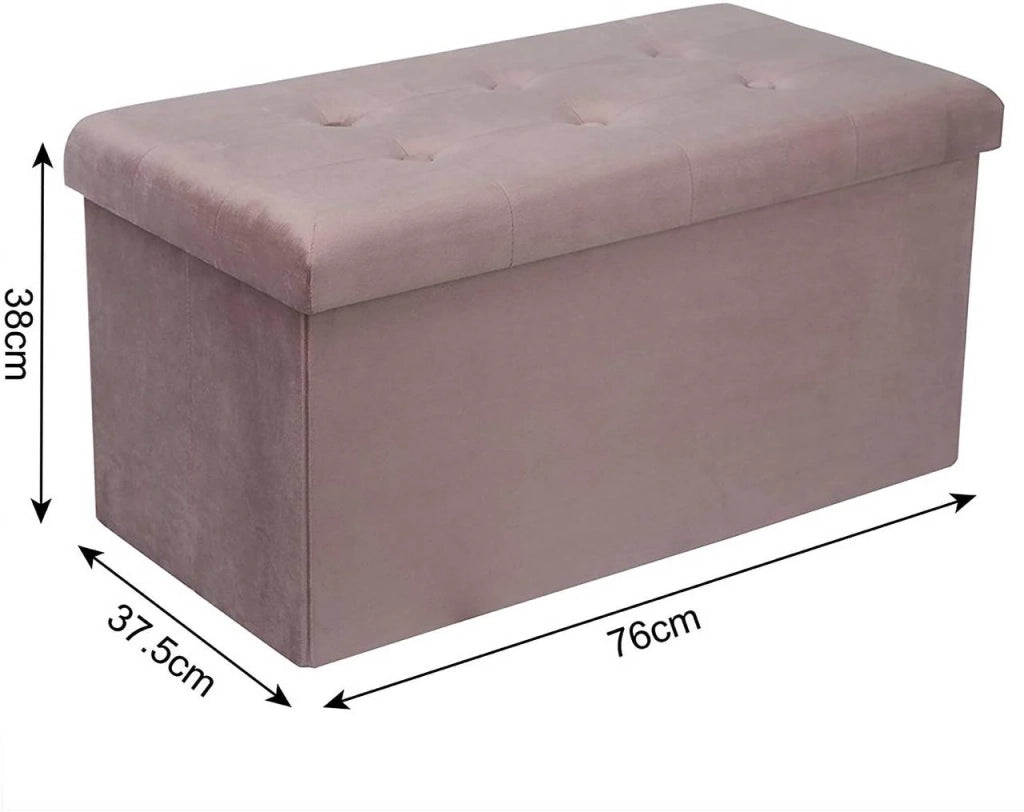 Sgabello Qulina rosa con rivestimento sfoderabile e spazio contenitore 19_0000095
