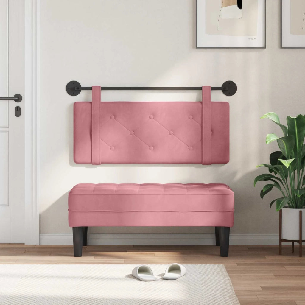 Testiera | Testata sospesa Rosa Velluto