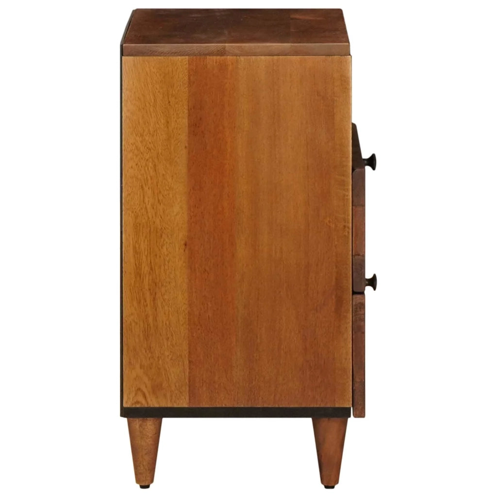 Armadio da Notte con cassetto Marrone 50 x 33 x 62 cm