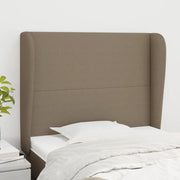 Testiera ad Orecchio Tortora 93x23x118/128 cm in Tessuto 3117662