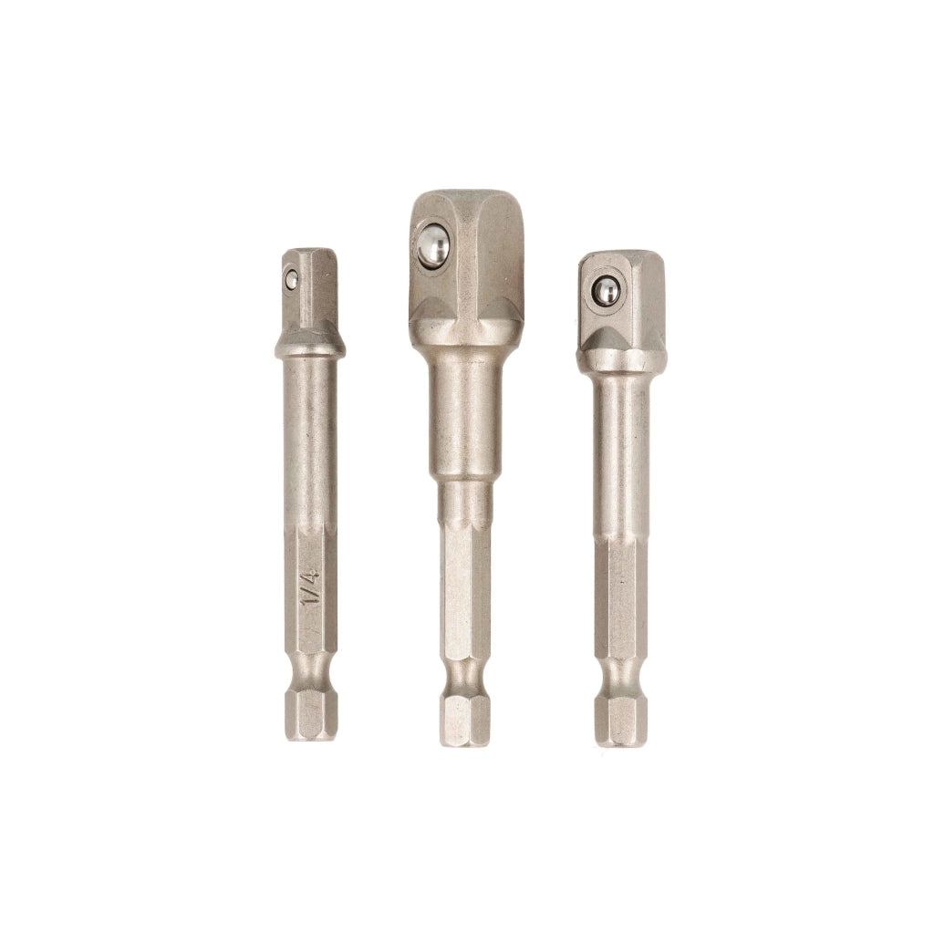 SET 3 ADATTATORI 50MM CON ATTACCO 1/4" BUSSOLE