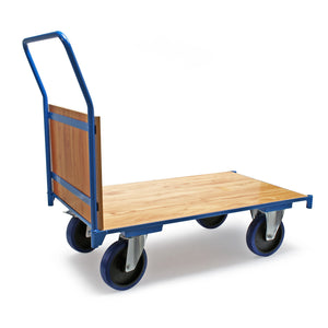 Carrello a pianale da trasporto 100 x 60 cm max 600 kg Portapacchi con ruote