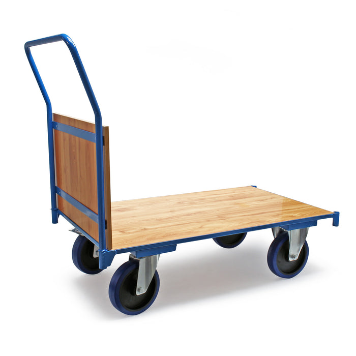 Carrello a pianale da trasporto 100 x 60 cm max 600 kg Portapacchi con ruote