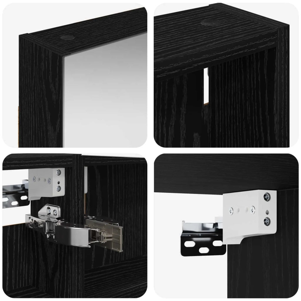 Set di Armadi da Bagno con porta 3 pcs 110 x 10,5 x 60,5 cm 3403713