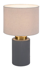 Lampada da tavolo Glovy 1xE14 grigio ceramica Rabalux