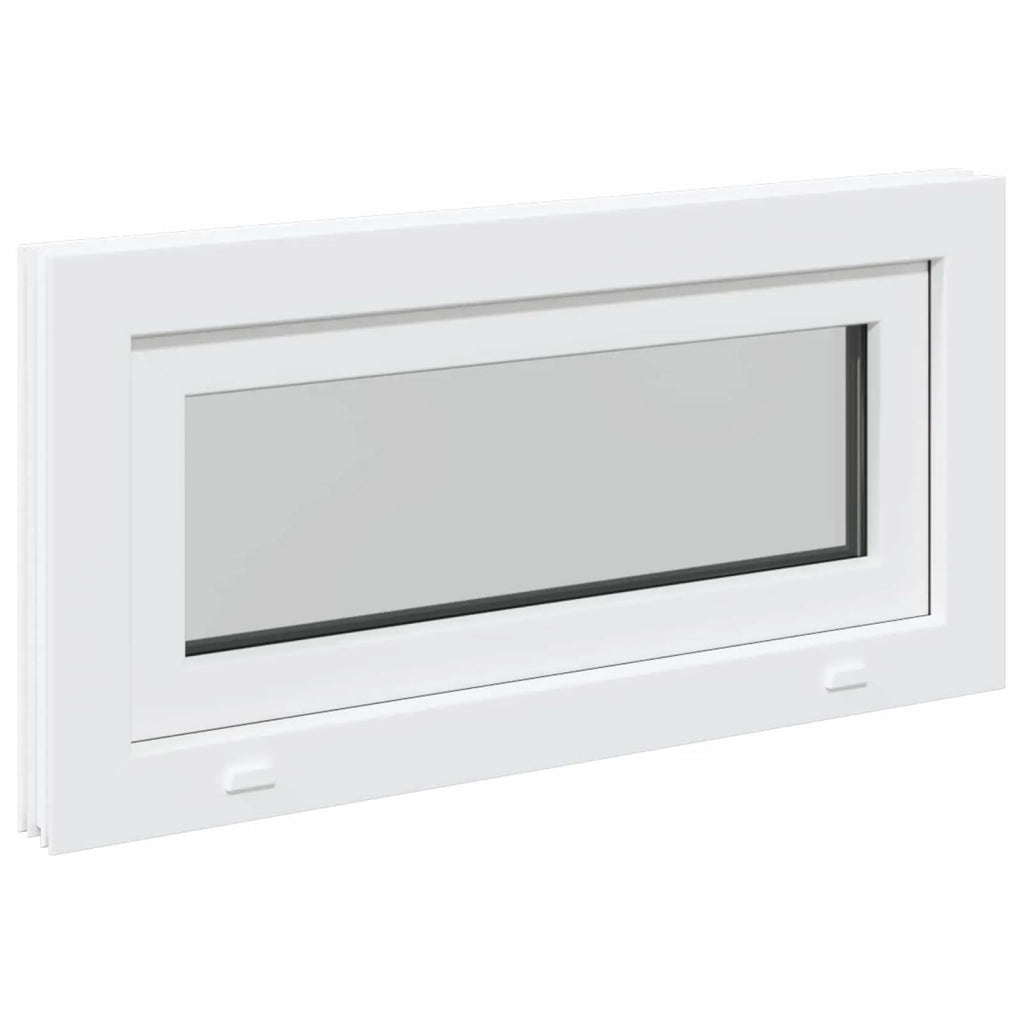 Finestra per Soffitta RISOR 80 x 40 cm PVC e Vetro Bianco CFW7268390