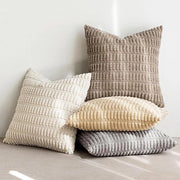 Set di 4 cuscini per poltrona in corduroy 45 x 45 cm - Bancopanchi decorativi moderni