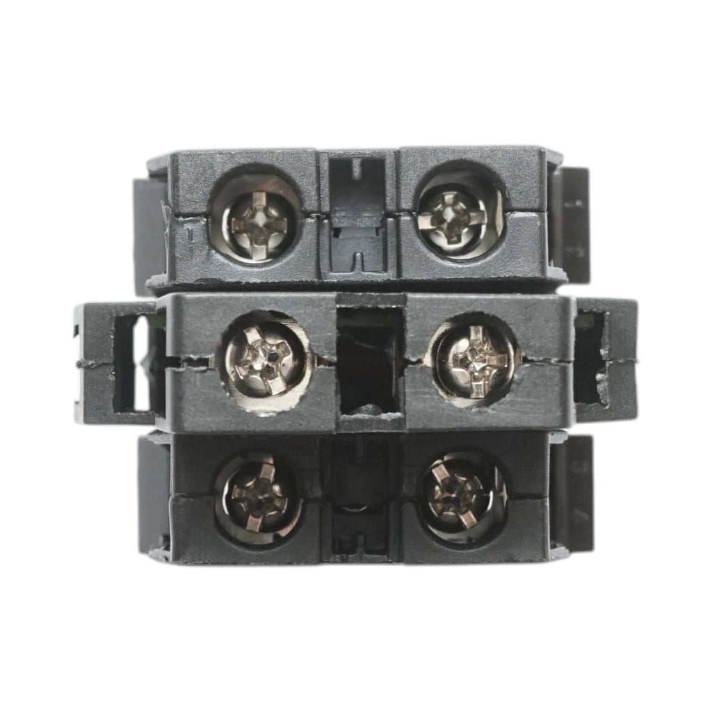 Selettore luminoso 220V AC LED rosso con 2 posizioni 1NO+1NC, 10A/600V AC, 1A/250V DC LA42 Breckner Germany