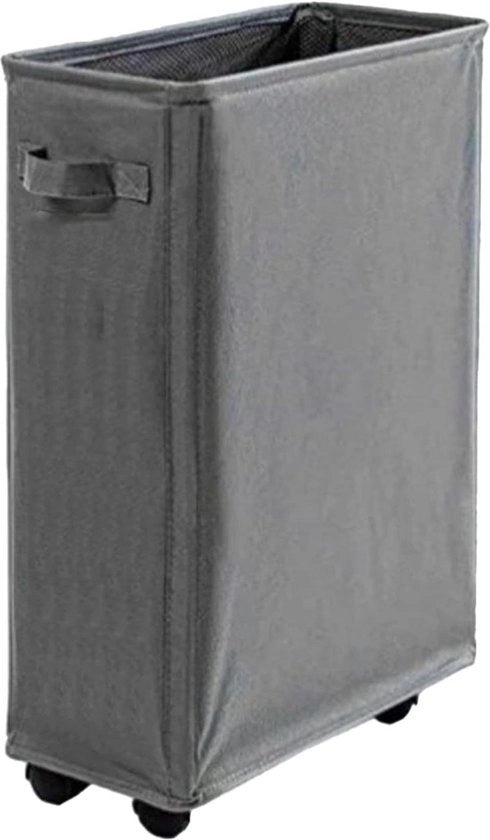 Rolling Slim Wasmand 22 pollici - Opvoucabile e Impermeabile - Grigio