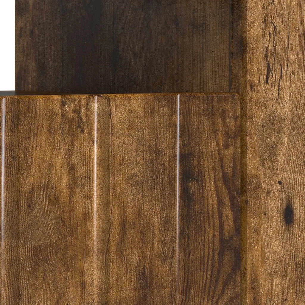 Mobile TV LED Rovere Fumo Legno ingegnerizzato 896470