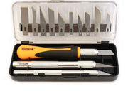Tagliabalsa 16 pezzi cutter precisione taglia balsa Kit  3 coltelli 13 lame
