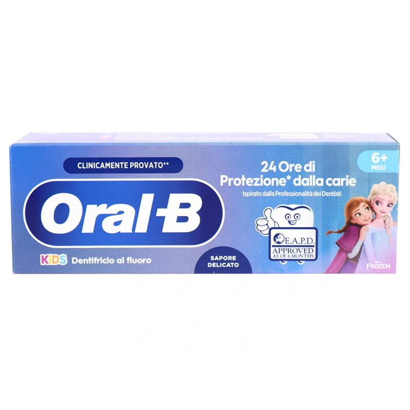 ORAL B KIDS DENTIFRICIO SAPORE DELICATO FROZEN 6+ MESI 60ML