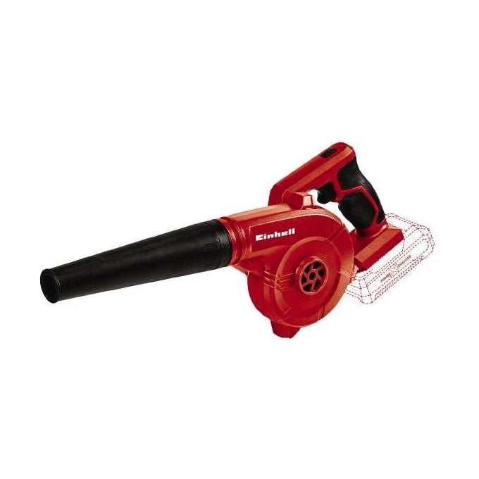 Einhell TE-CB 18/180 Li-Solo soffiatore di foglie cordless 180 km/h Nero, Rosso 18 V