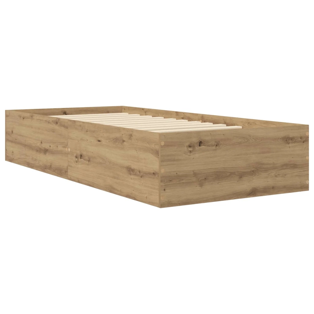 Struttura letto a pavimento Rovere Artigianale 80 x 200 cm 3429548