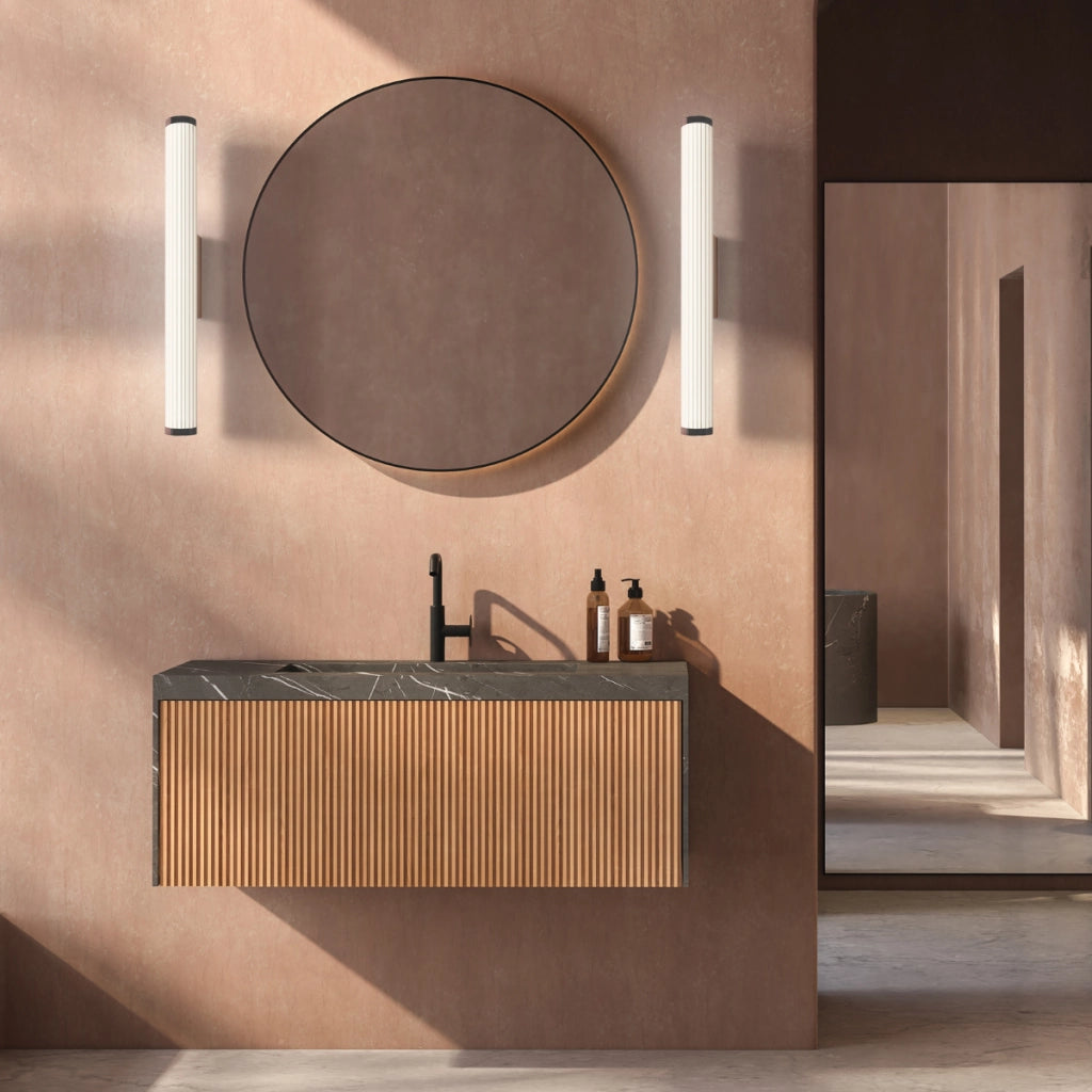 Applique bagno VENA LED 8W nera IP44 Light Prestige