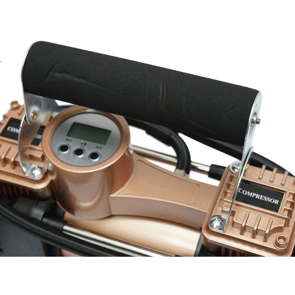 Compressore d'aria per pneumatici 12V 180W, 150PSI, 45l/min, cavo da 3m per presa accendisigari auto Breckner Germany