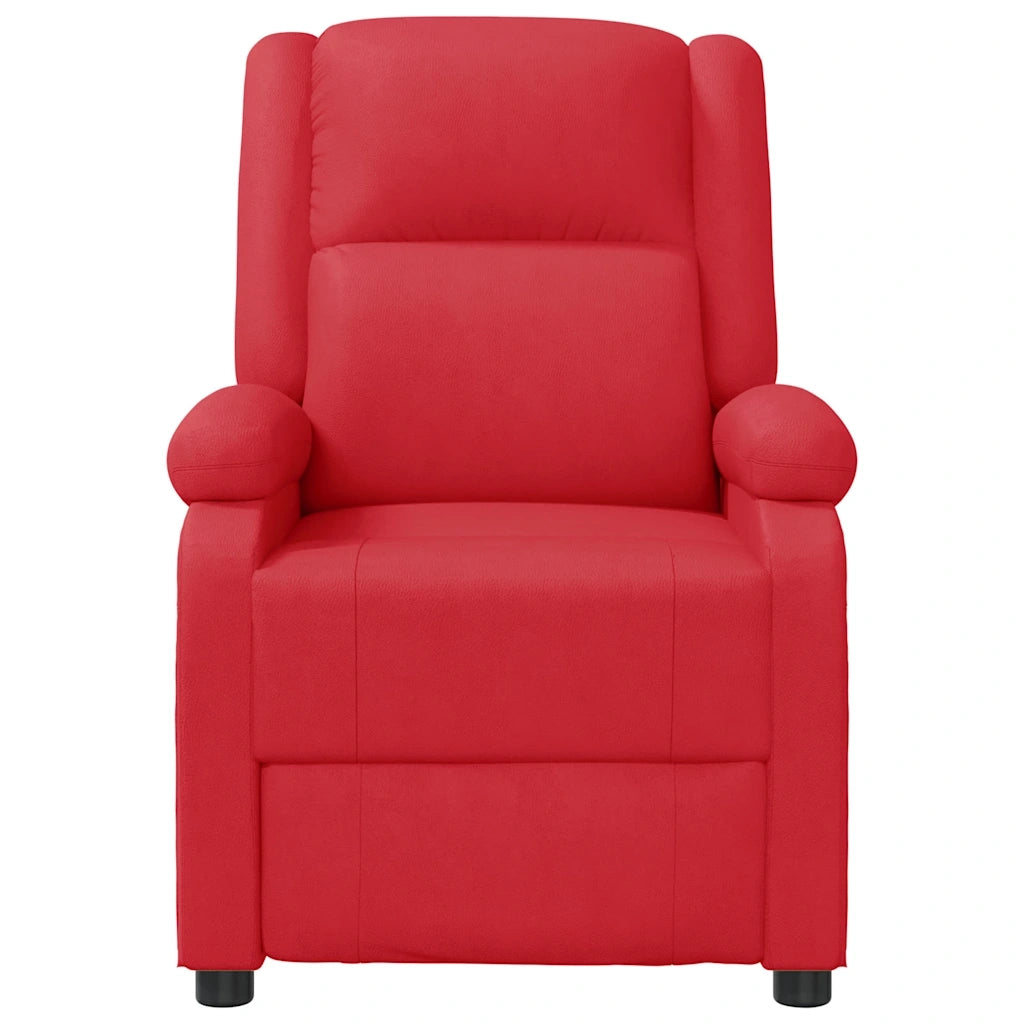 Divano Sedia-Poltrona Massaggiante Rossa in Similpelle 771774