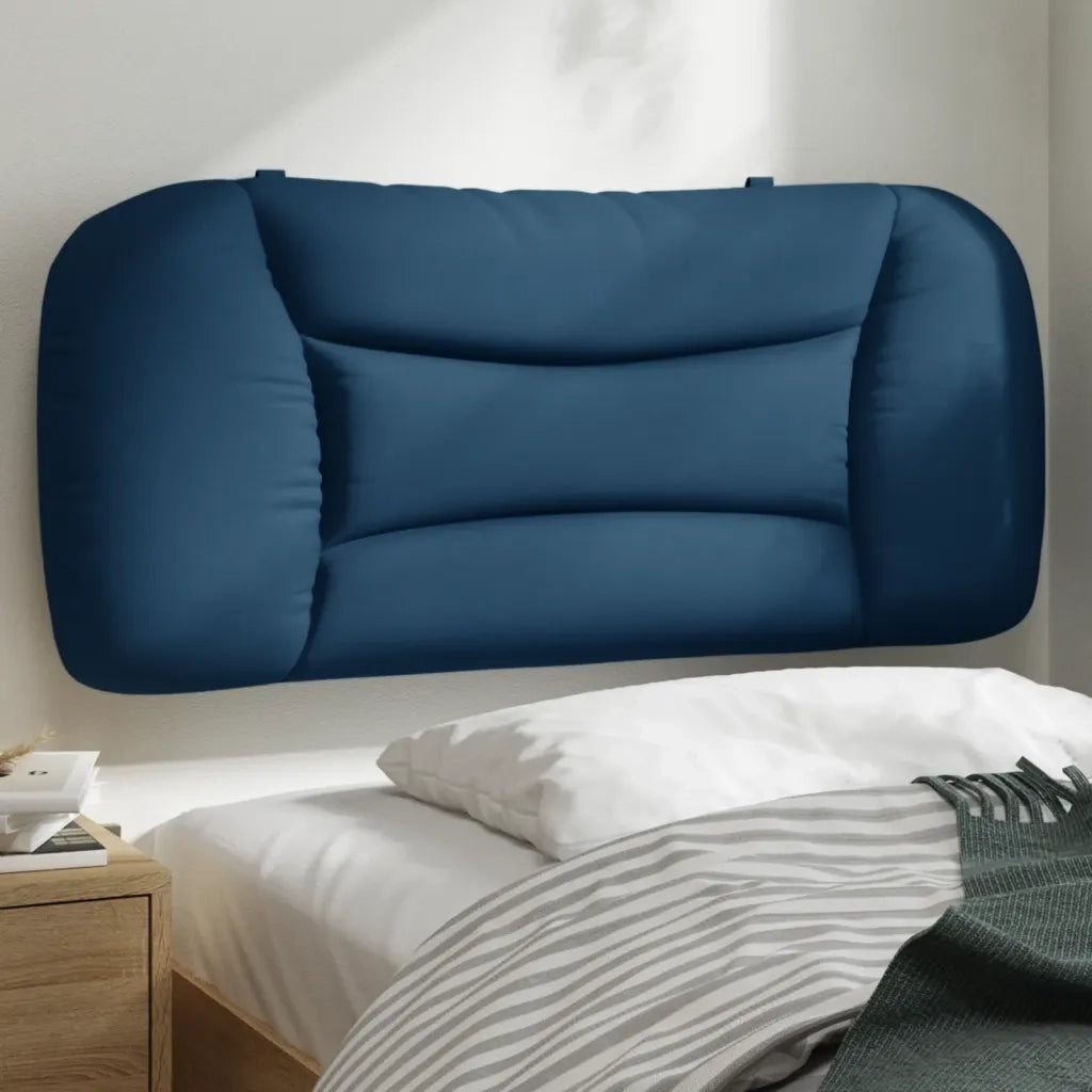 Cuscino Testiera Hvar Blu 80 cm in Tessuto 374531