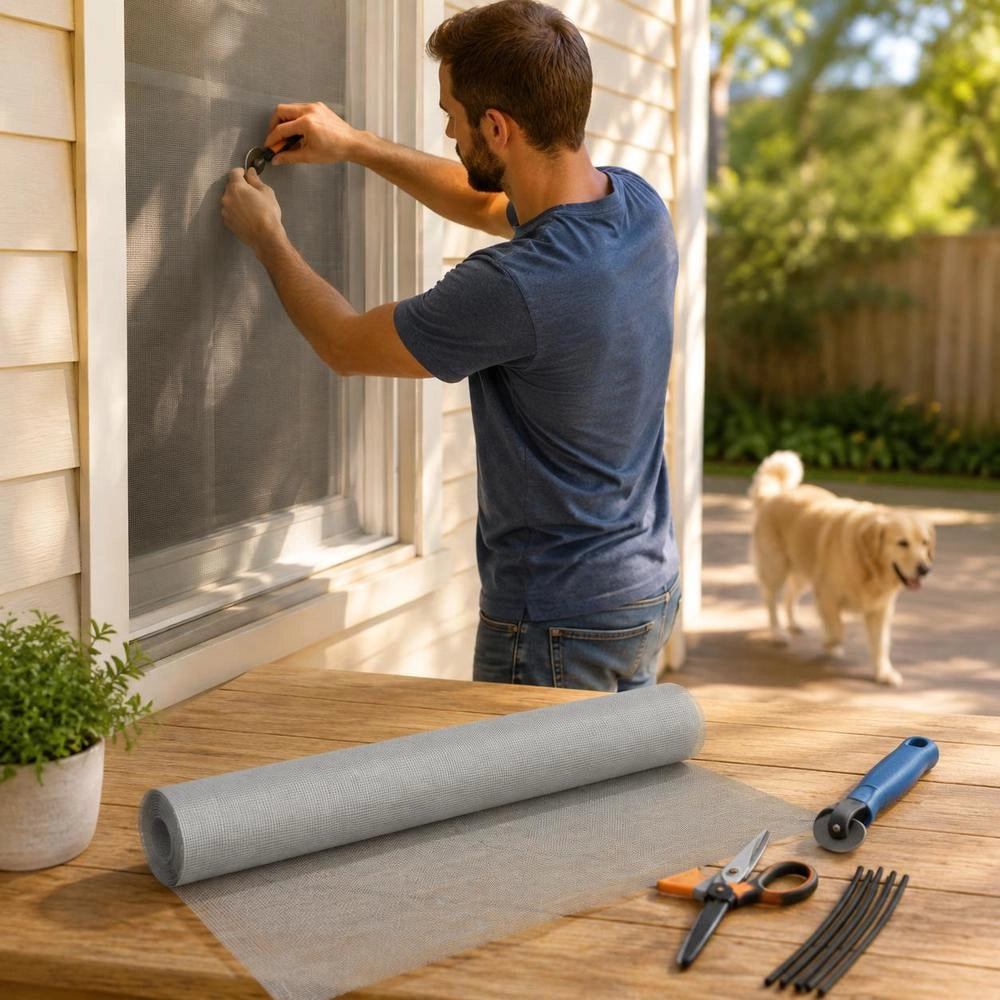 Stainless Steel Fly Screen 60x500 Cm Silver