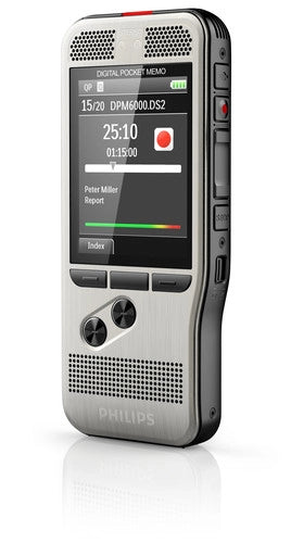 Philips DPM6000 Flash card Nero, Argento