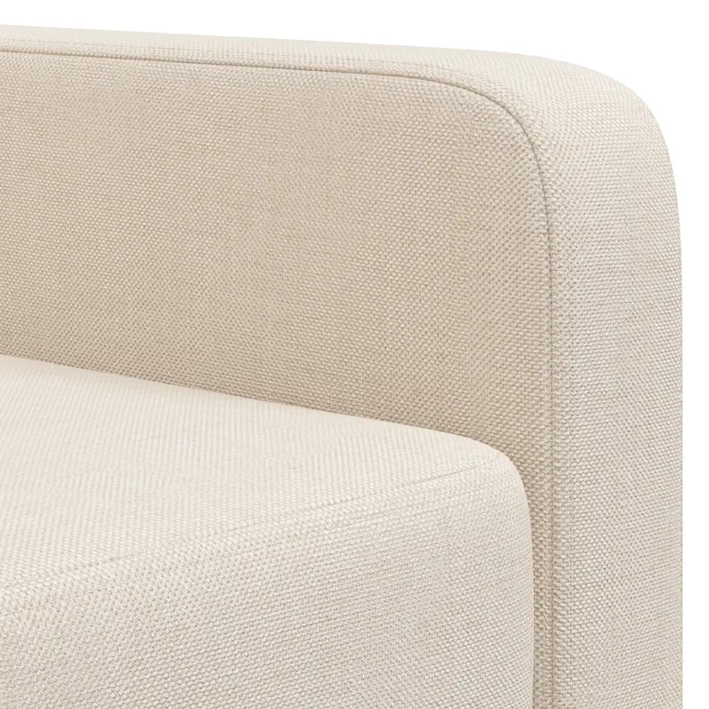 Poltrona Bianco Crema in Tessuto cod mxl 18161