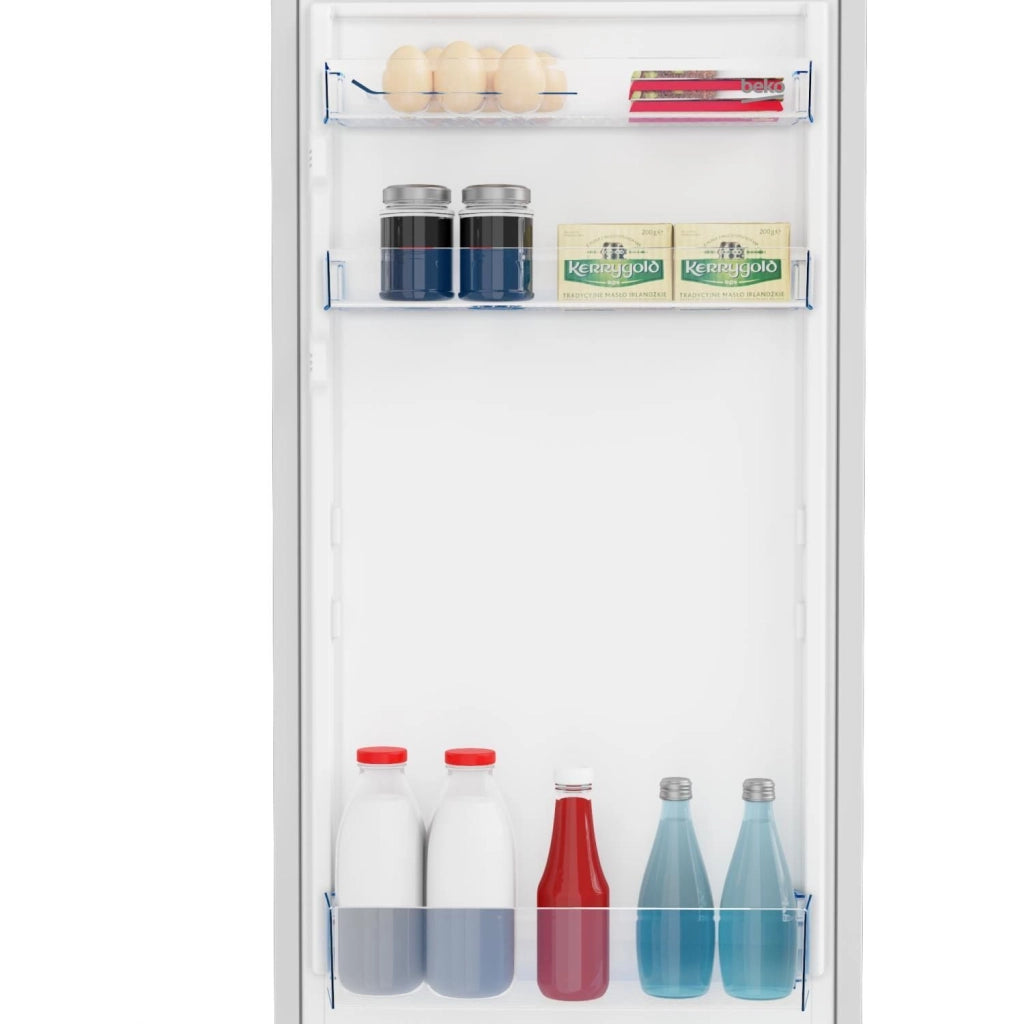 BEKO BLSA210M4SN Frigorifero da Incasso Mono Splitporta 198 L Altezza 1215 cm Classe Energetica E Raffreddamento Statico Ripiani in Vetro Temperato Bianco