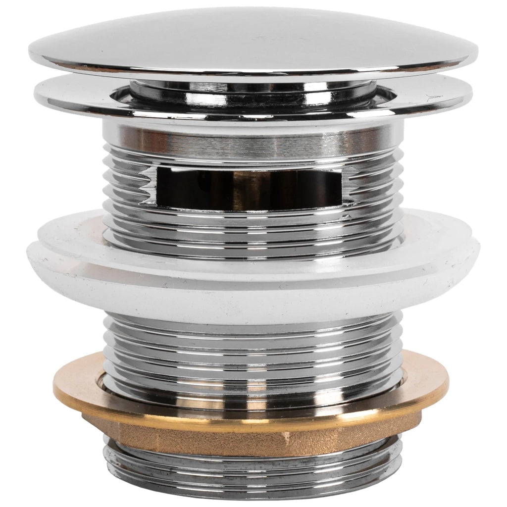 Tappo Vasca Senza Troppo Pieno Click-clack Rea Chrom 6cm