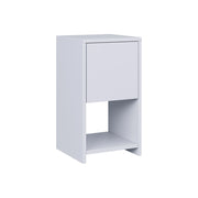 Vicco Comodino Bianco 30 x 55 cm con 3 cassetti
