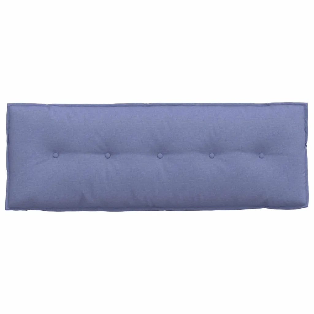 Cuscino per Schiena Blu jeans 140 x 19 x 50 cm Tessuto