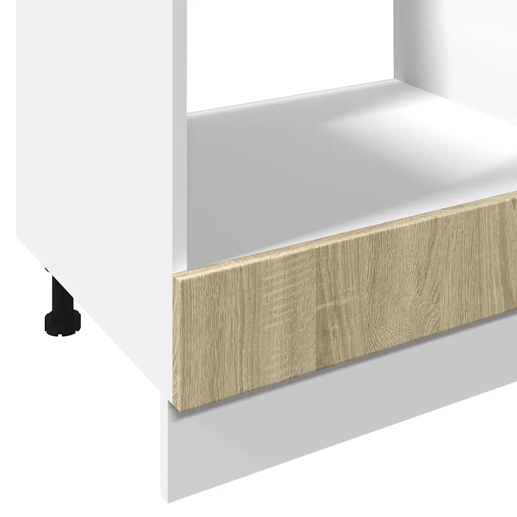 Mobile per Forno Rovere Sonoma 60x46x81,5 cm Legno Multistrato 849617