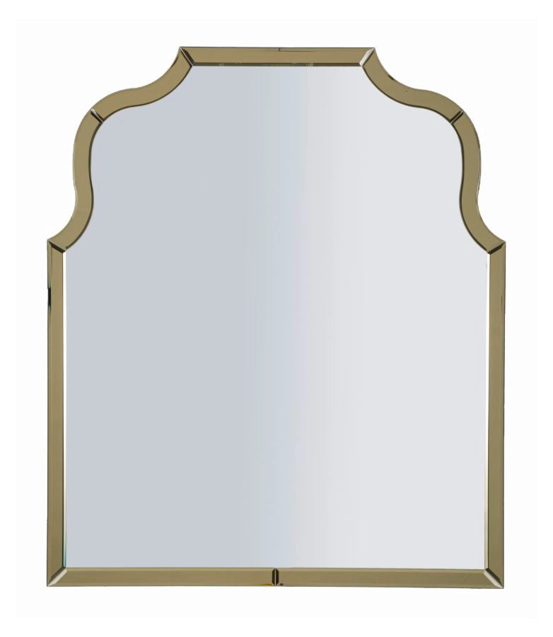 Specchio Da Muro Ankara Oro Misura 78X93 Elegante