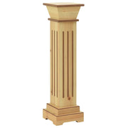 Portavasi a colonna quadrata legno chiaro 17 x 17 x 66 cm MDF marrone 02_0045031
