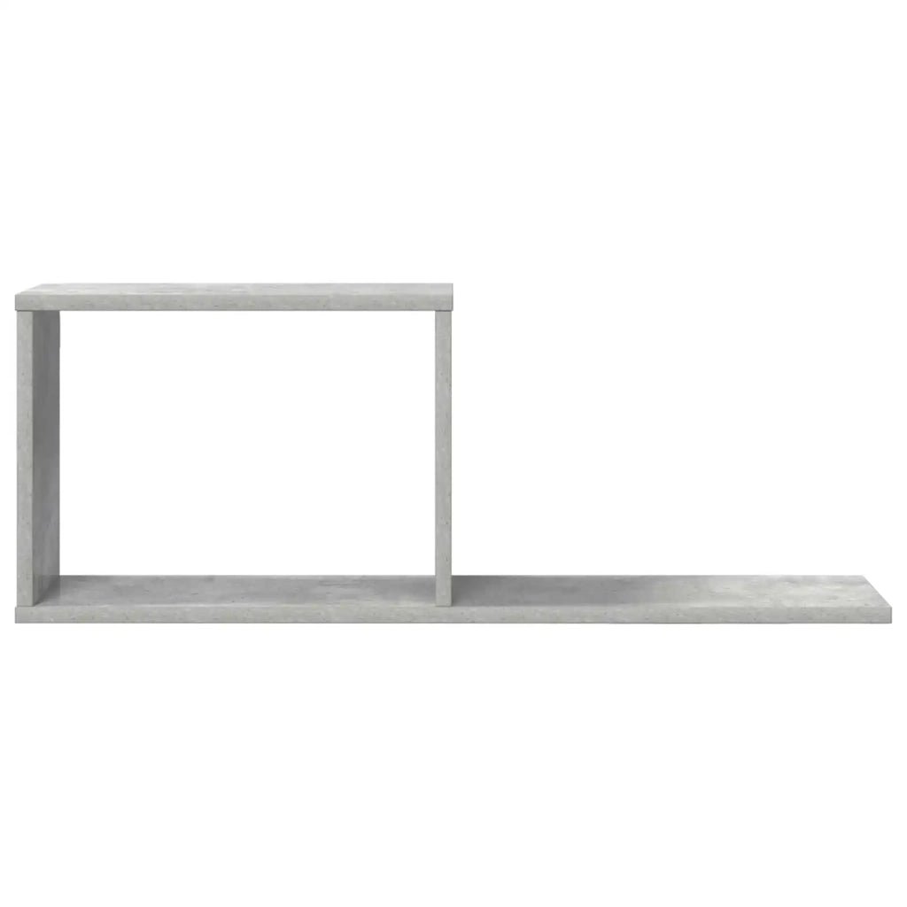 Scaffali flottanti 2 pcs Grigio Cemento 80 x 15 x 30 cm 8012323
