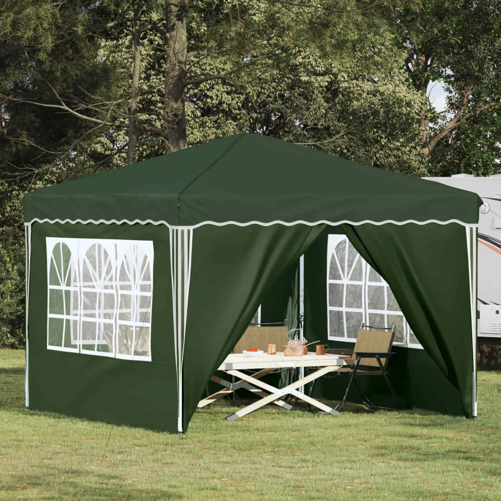 Tenda per feste a pop-up 288 x 288 x 245 cm Verde
