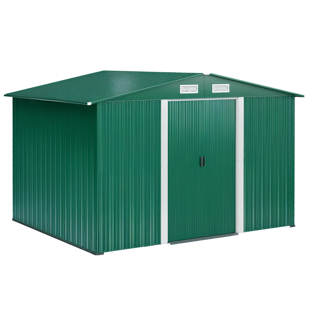 Armadio scorrevole per attrezzi ¨C zephmum ¨C Verde 258x206x178 cm
