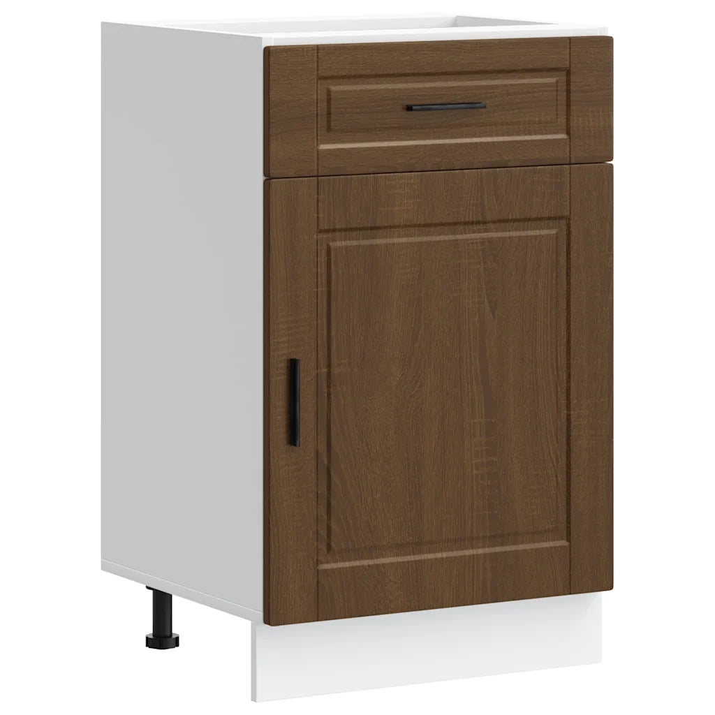 Base da Cucina Porto Rovere Marrone in Legno Multistrato 853964