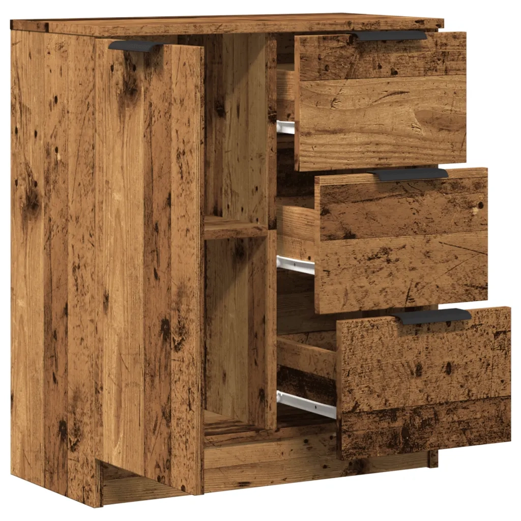 Credenza-Buffet-Armadio da cucina Legno Antico 60x30x70 cm in Truciolato 441058