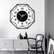 Orologio da Parete in Metallo Grande Decorativo Silenzioso Orologio da Parete Non Toccabile a Batterie con Orologio a Quarti per Soggiorno Cucina Camera da Letto Bagno Esterno 14 Pollici