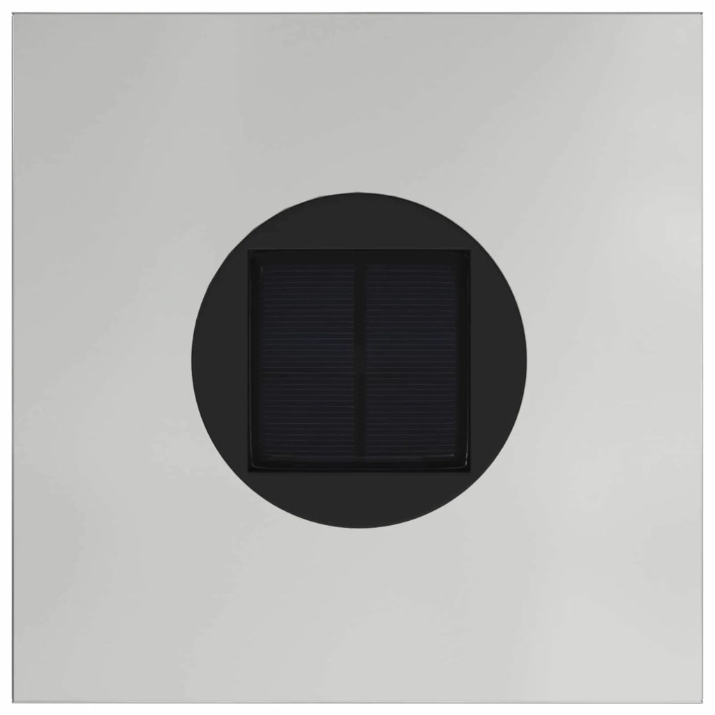 Lucina LED Solare da Percorso 2 pz Argento Zincato CFW7371135