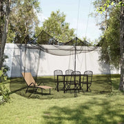 Zanzariera per Interni Esterni 156 Rete Nera 300x300x250 cm